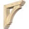 Ekena Millwork Imperial Slat Rough Sawn Bracket w/ Offset Brace, Douglas Fir, 6"W x 26"D x 26"H BKT0604X26X26IMP06RDF - alternate 1
